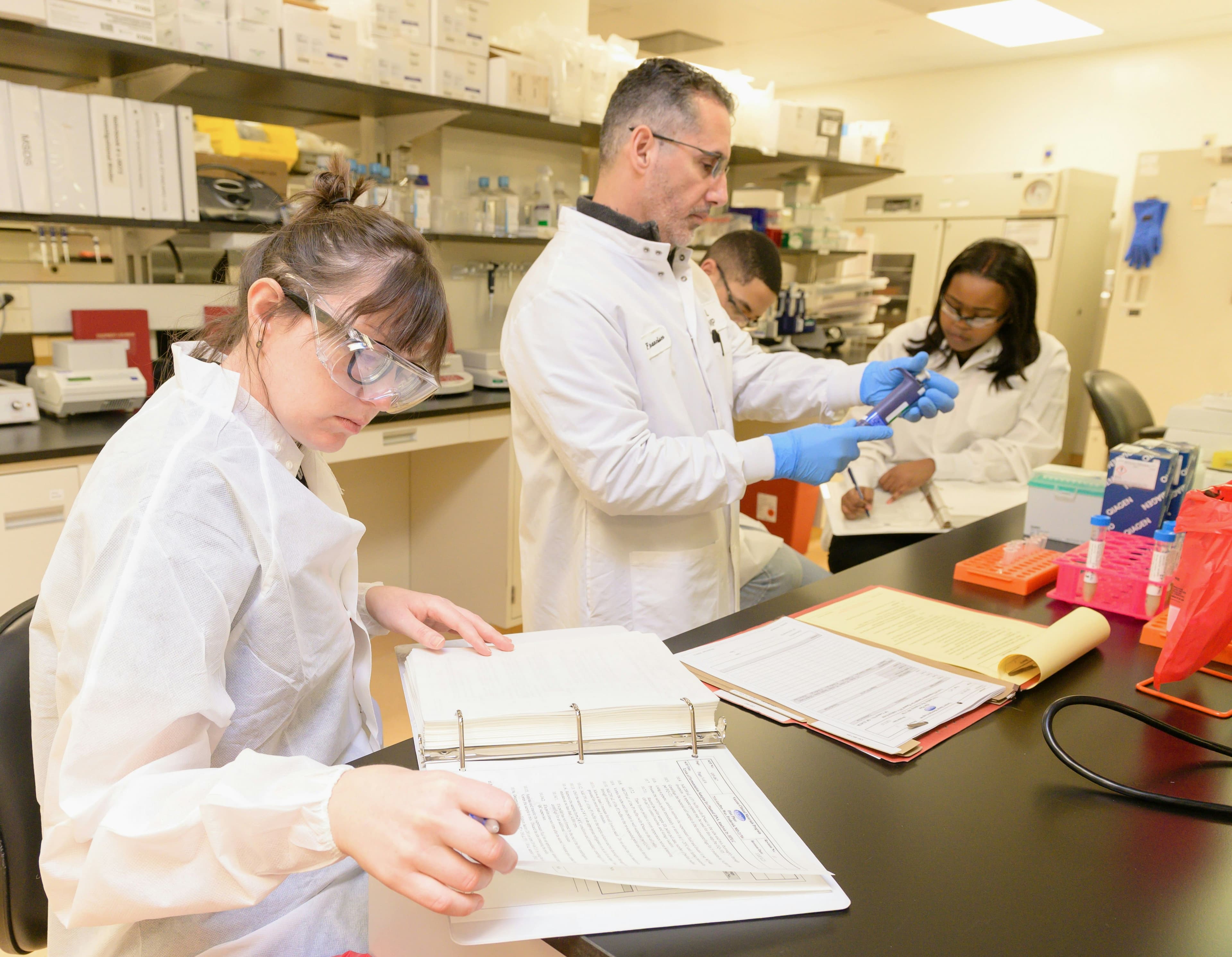 Lab research team